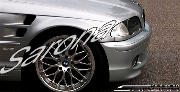 Custom BMW 3 Series Fenders  Coupe (1999 - 2001) - $690.00 (Manufacturer Sarona, Part #BM-006-FD)
